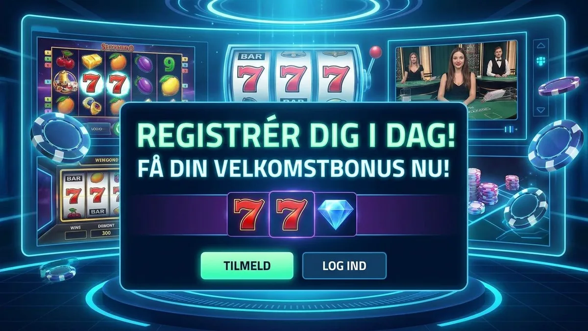 Tilmelding med bonus